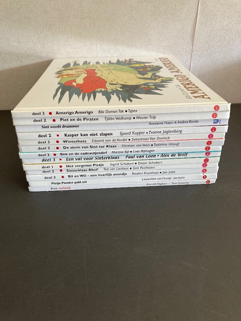 13 Sinterklaasboeken  voor kleuters, Ophalen of Verzenden, Zo goed als nieuw