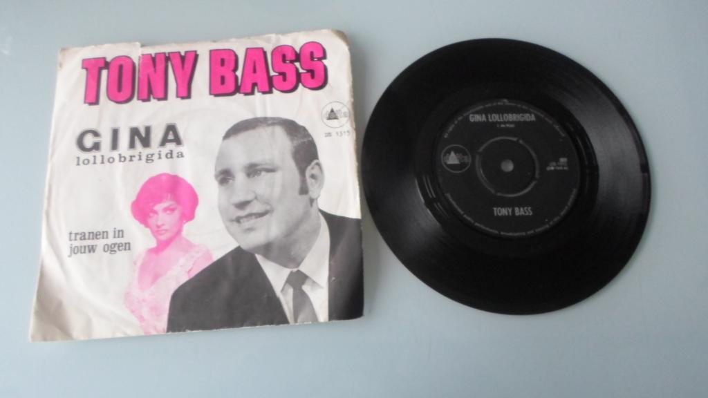 Tony Bass - Gina lollobrigida 1969, Gebruikt, Single, Ophalen of Verzenden, 1960 - 1969