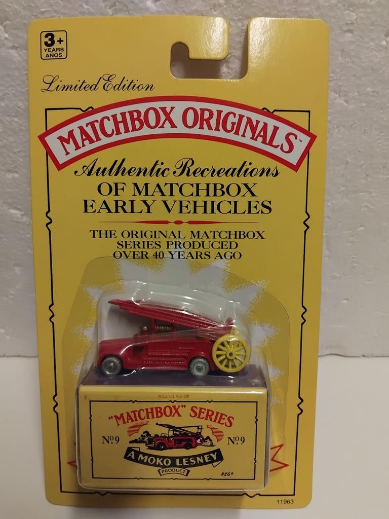 Matchbox Heruitgave Fire Engine Truck 3INCH, Ophalen of Verzenden, Zo goed als nieuw, Bus of Vrachtwagen