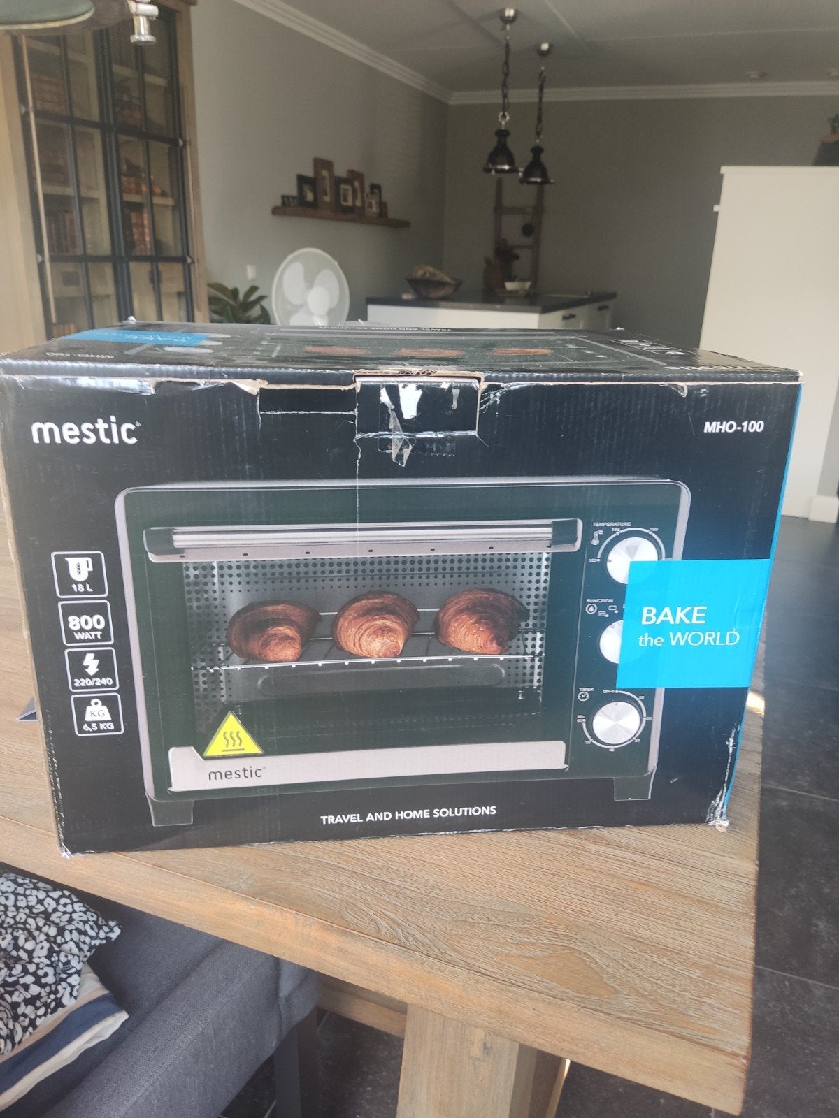 Mestic Heteluchtoven MHO-100 - Compacte en Krachtige Oven, Ophalen, Nieuw