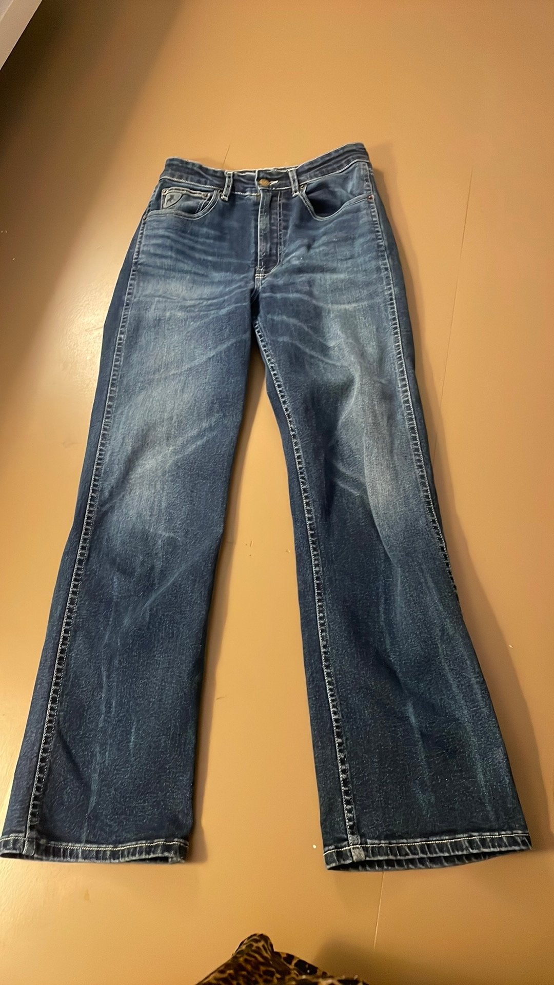 Lois River High Retro Straight Jeans W27 L32 Button Vintage, Ophalen of Verzenden, Zo goed als nieuw, Blauw, W27 (confectie 34) of kleiner