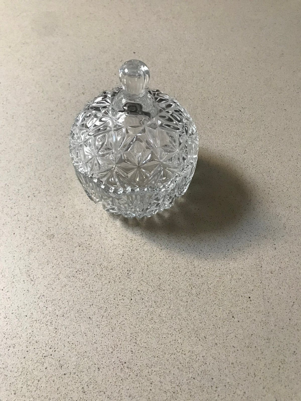 Bonbonniere glas, Antiek en Kunst, Antiek | Glas en Kristal, Ophalen of Verzenden