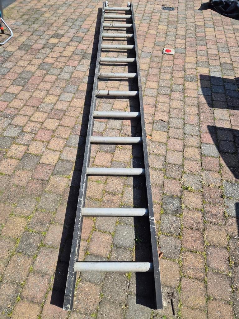 Aluminium ladder ladder deel, Ophalen, Gebruikt, 4 meter of meer