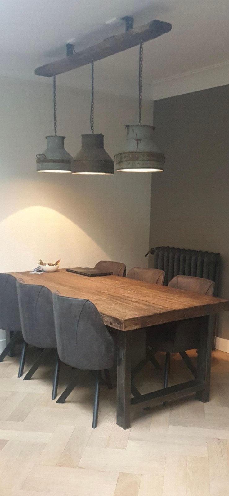 Foto 3 van exclusieve eettafel lamp (er zijn er geen 2 van)