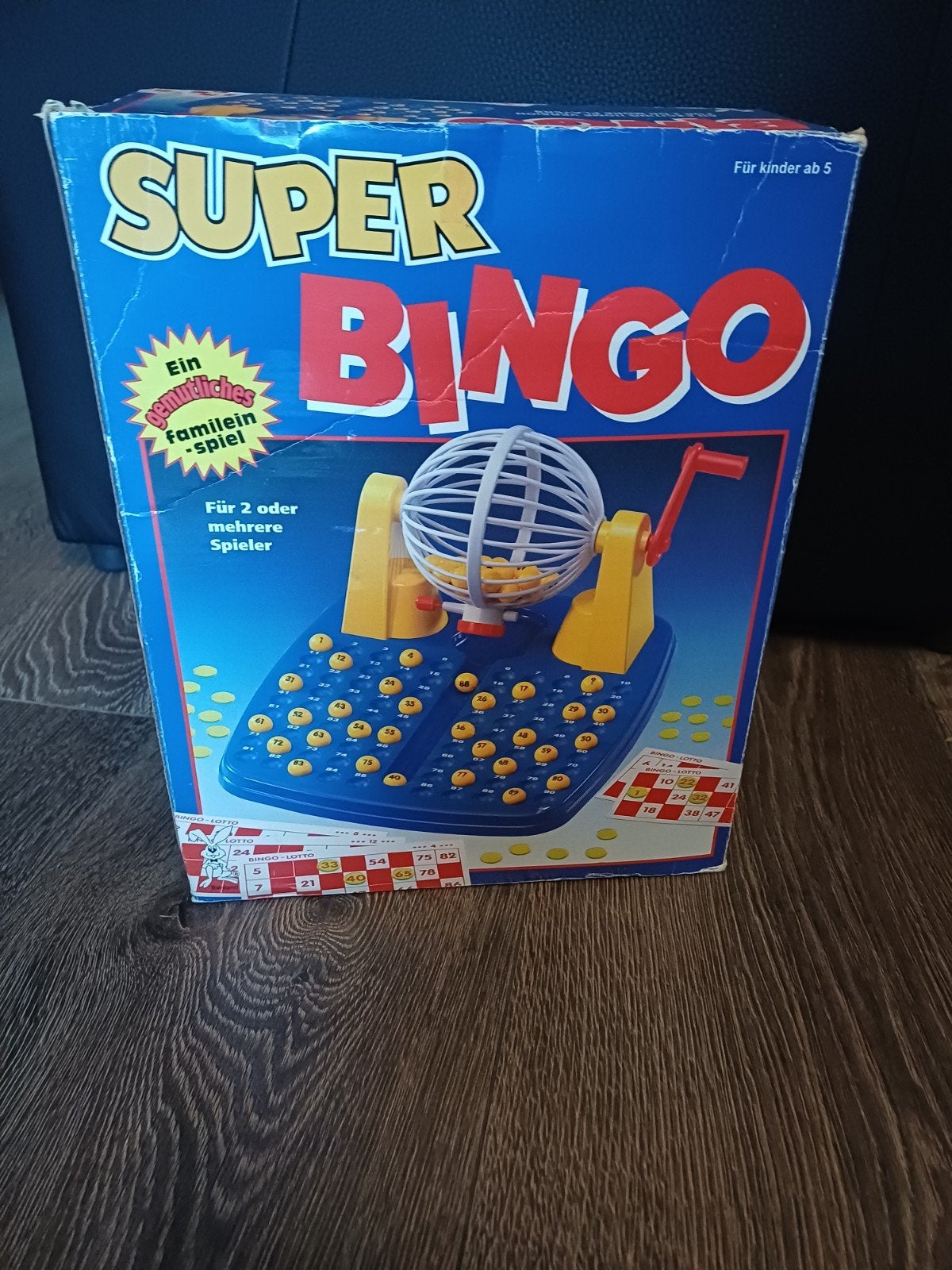 Super Bingo Gezelschapsspel - Compleet en in goede staat, Vijf spelers of meer, Ophalen of Verzenden, Gebruikt, Onbekend
