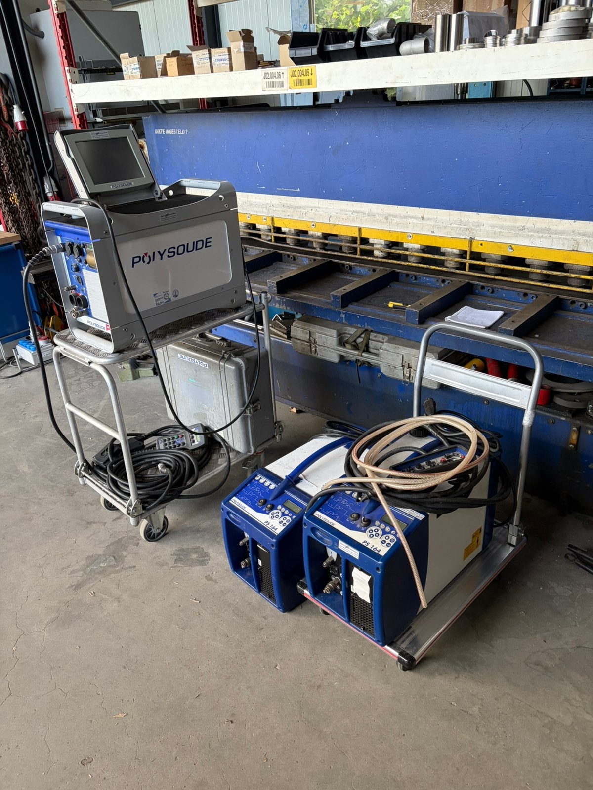 Polysoude orbitaal lasmachine, Ophalen, Zo goed als nieuw, Minder dan 150 ampère, Overige typen