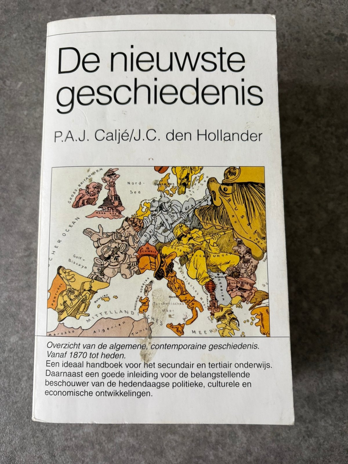 P.A.J. Calje - De nieuwste geschiedenis, Boeken, Ophalen of Verzenden, Zo goed als nieuw, Europa