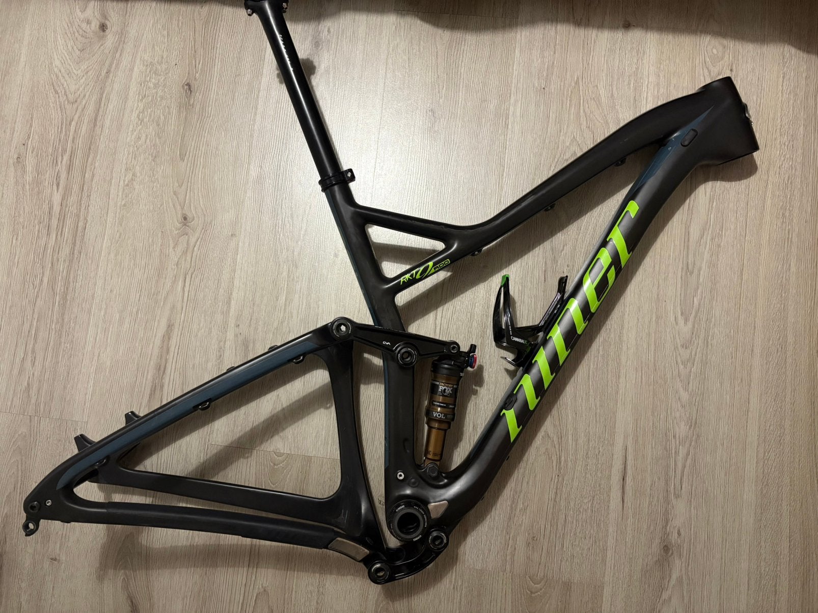 Niner RKT9 RDO Frameset Boost 29 inch, Ophalen of Verzenden, Zo goed als nieuw, Frame, Carbon
