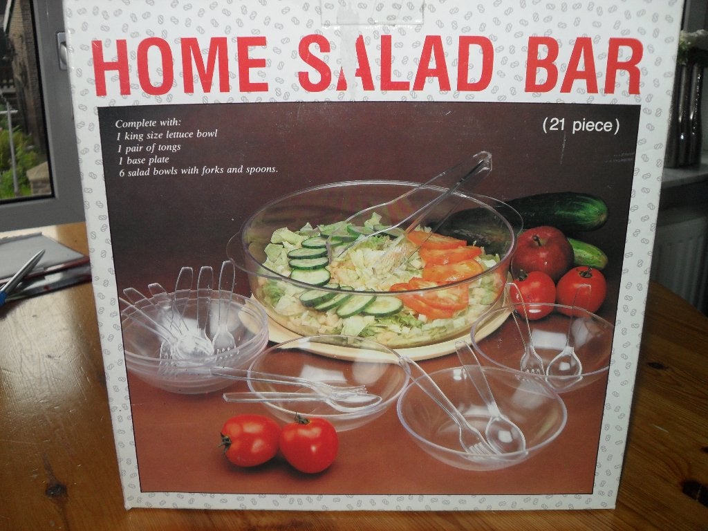 21 DELIGE SALADEBAR., Overige typen, Kunststof, Nieuw, Ophalen of Verzenden