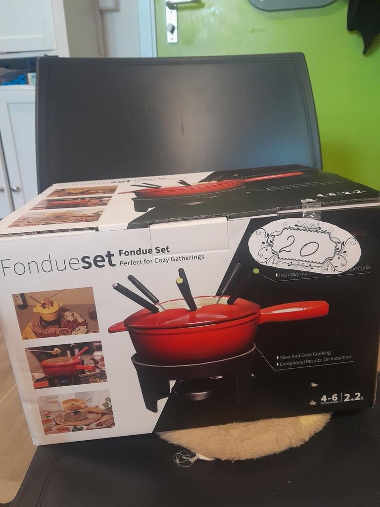 Nieuwe fondueset - nooit gebruikt, Ophalen of Verzenden