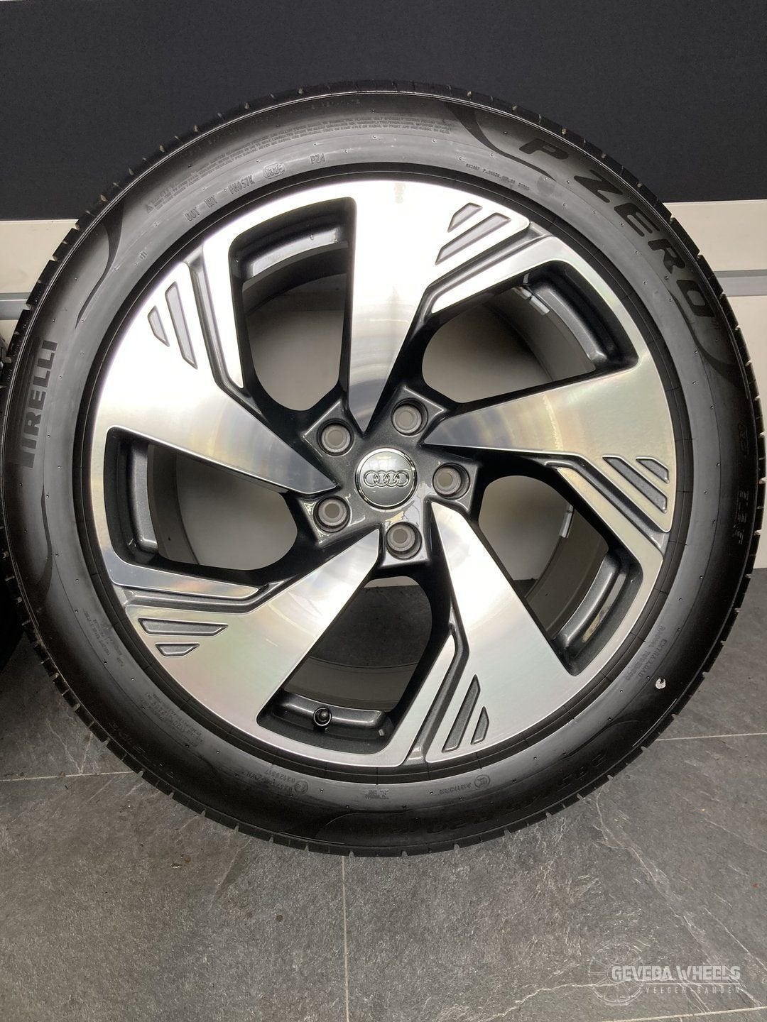 20” originele Audi Q6 Etron GF velgen banden breedset 5x130, Gebruikt, 255 mm, -, -