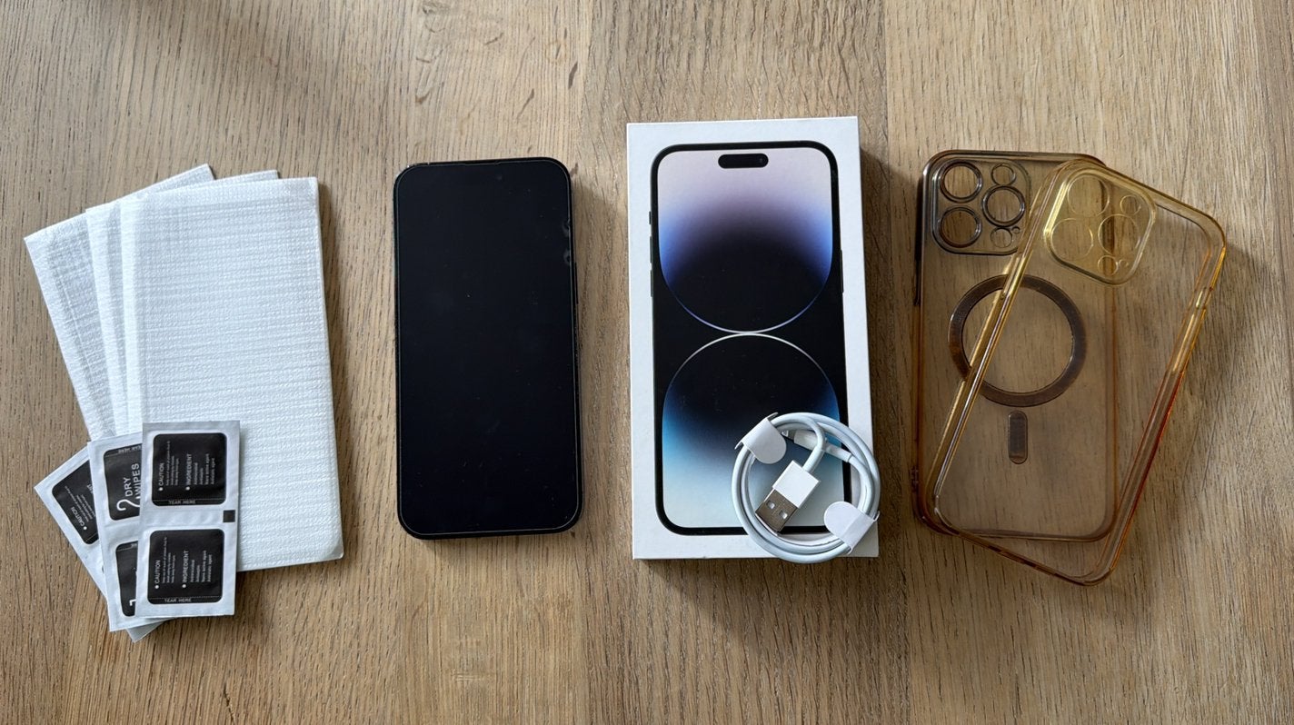 Iphone 14 Pro Max - 256 GB, Telecommunicatie, Mobiele telefoons | Apple iPhone, Gebruikt, Zwart, Zonder simlock, Zonder abonnement