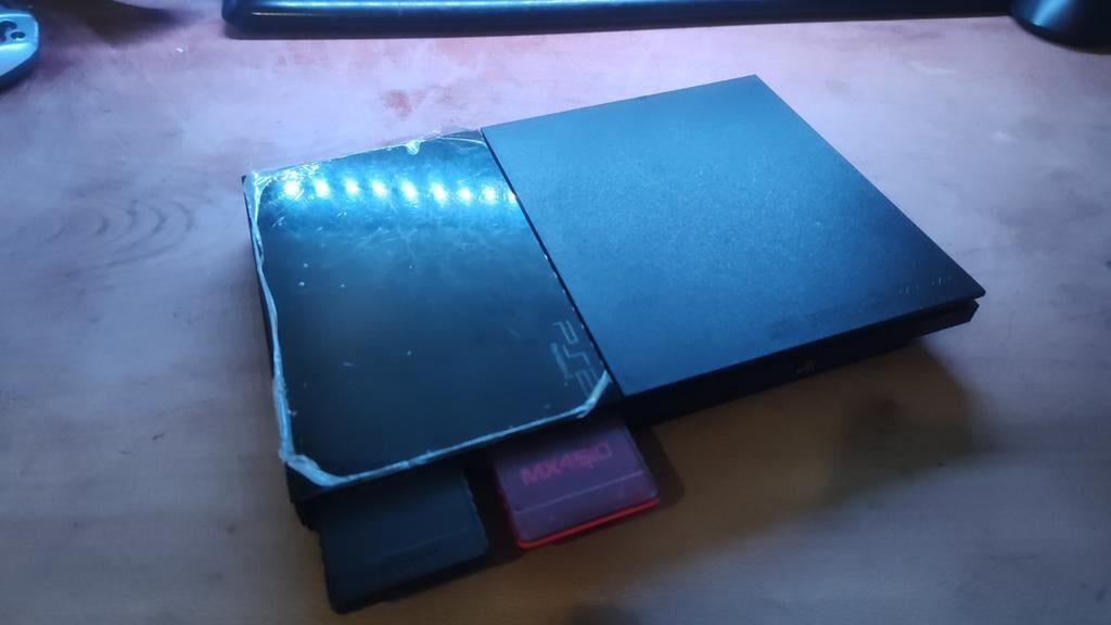 Sony PlayStation 2 Slim met veel extra's, Spelcomputers en Games, Spelcomputers | Sony PlayStation 2, Zwart, Ophalen of Verzenden