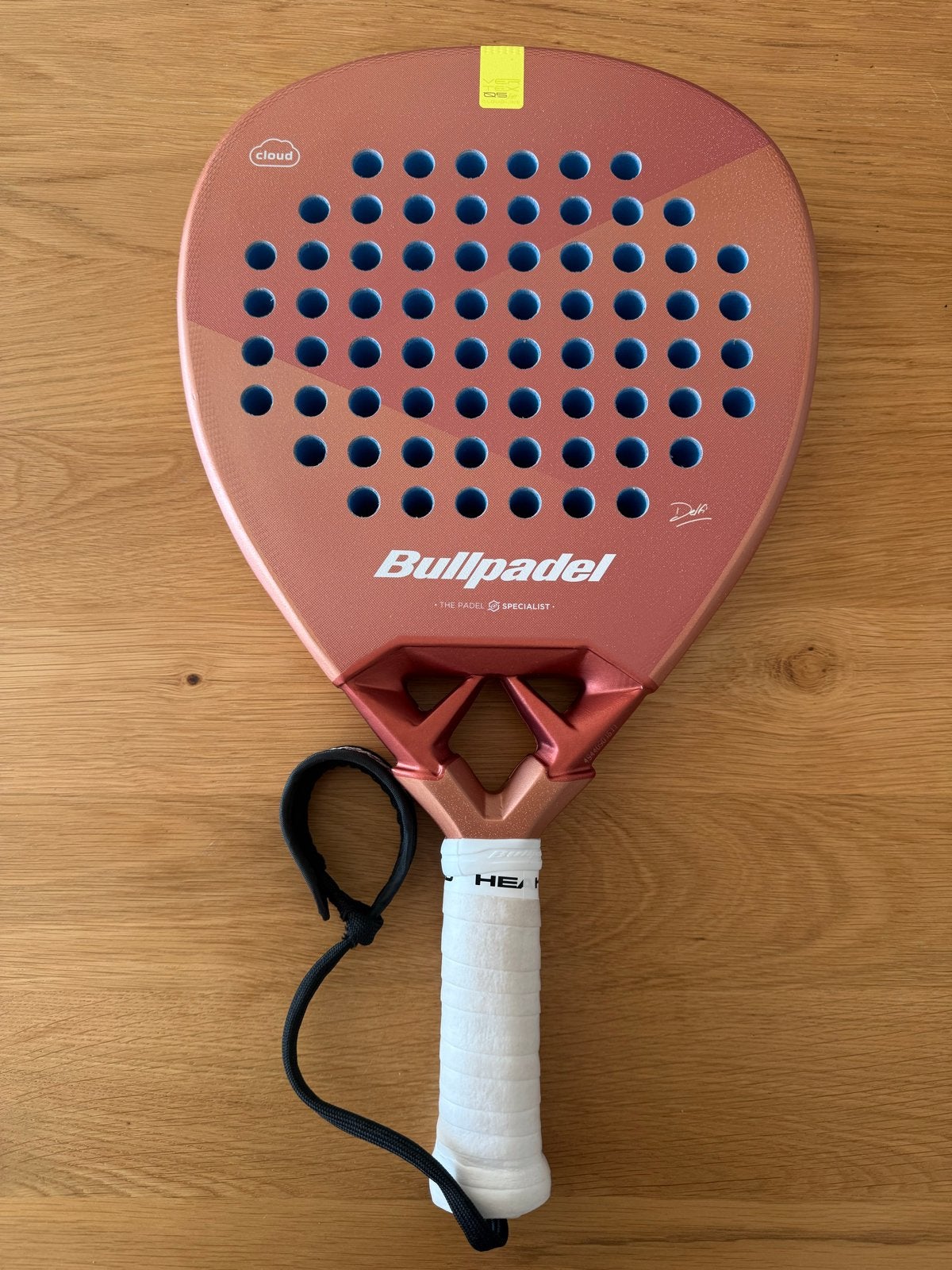 Bullpadel Vertex 05 Light (Cloud), Sport en Fitness, Ophalen of Verzenden, Zo goed als nieuw, Padelracket