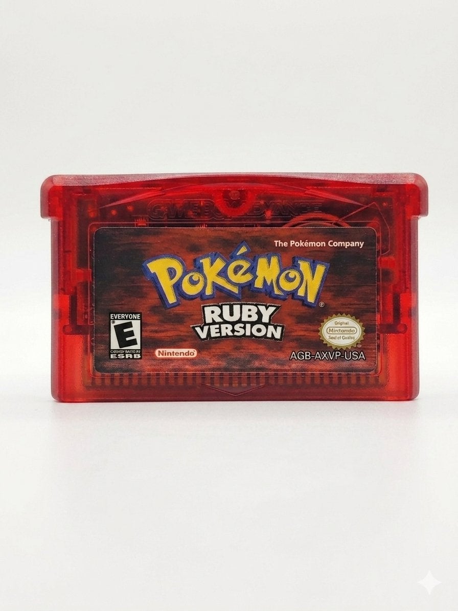 Pokémon Ruby Version - Game Boy Advance (GBA), Gebruikt, 1 speler, Ophalen of Verzenden, Role Playing Game (Rpg)