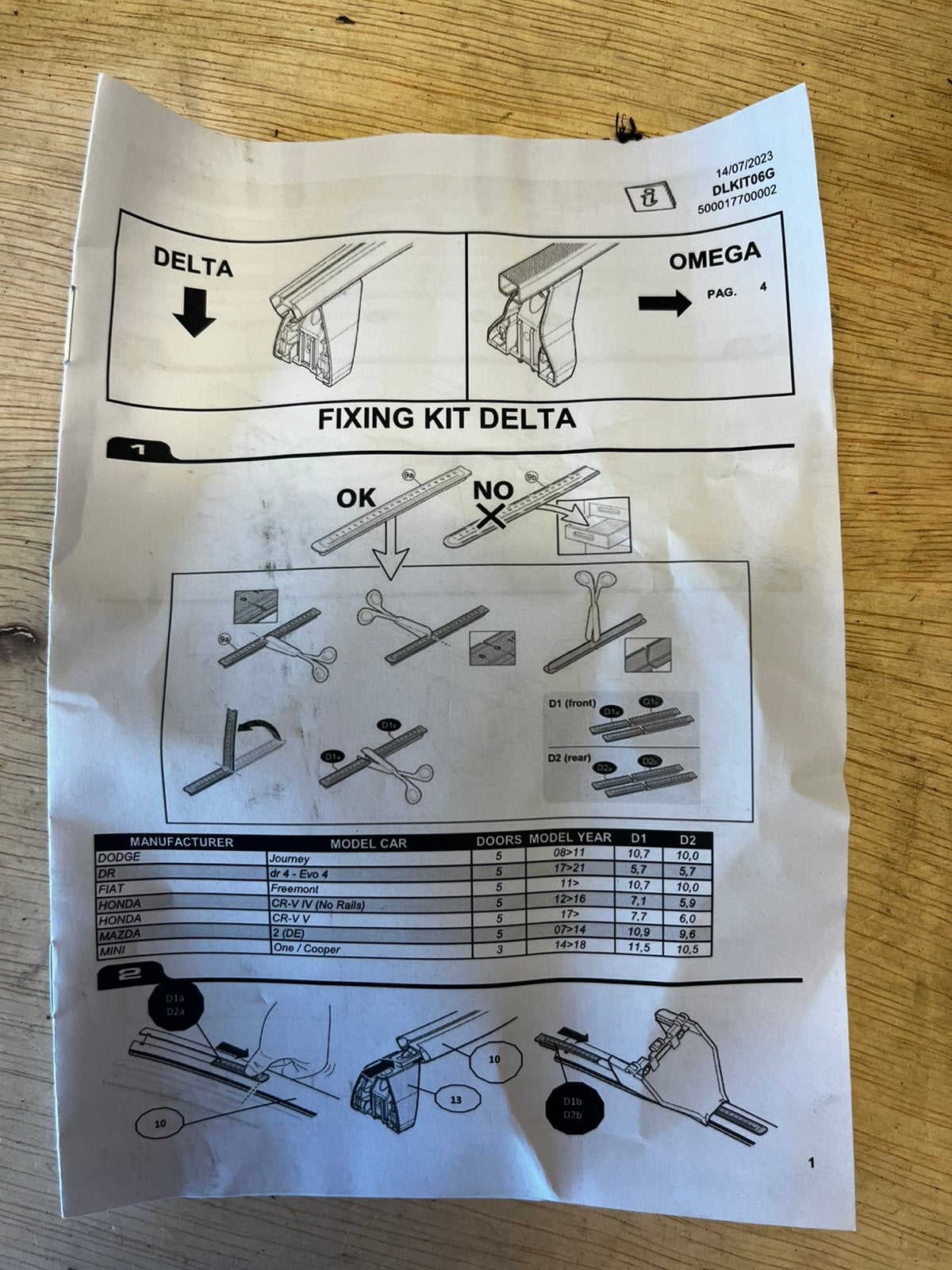 Menabo dakdragers voor oa mini one en mazda 2, Ophalen of Verzenden, Nieuw
