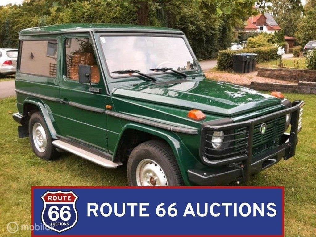 Mercedes-Benz 300 GD | 1982 | Route 66 Auctions, Auto's, Overige carrosserieën, Zwart, Mercedes-Benz, Bedrijf