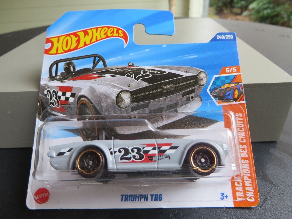 Hotwheels Triumph TR6, Ophalen of Verzenden, Nieuw, Auto