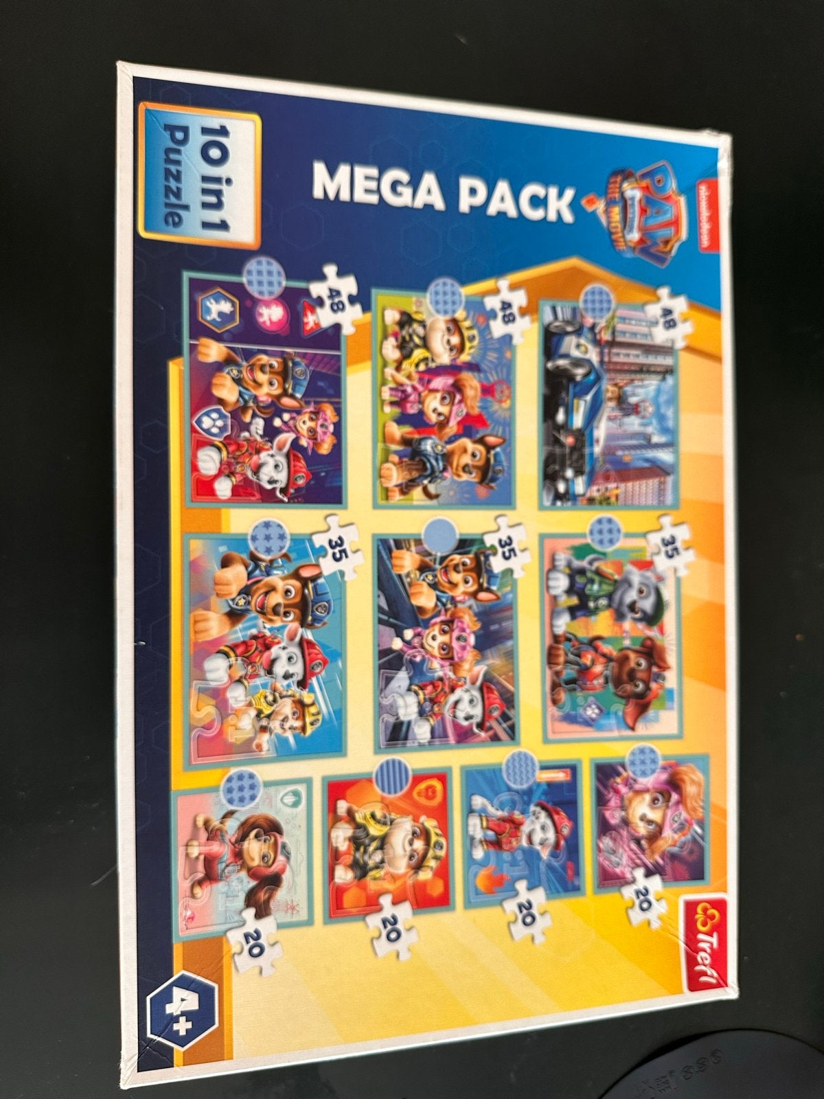 Paw Patrol Mega Pack - 10 in 1 Puzzels, Ophalen, 10 tot 50 stukjes, Nieuw, 4 tot 6 jaar