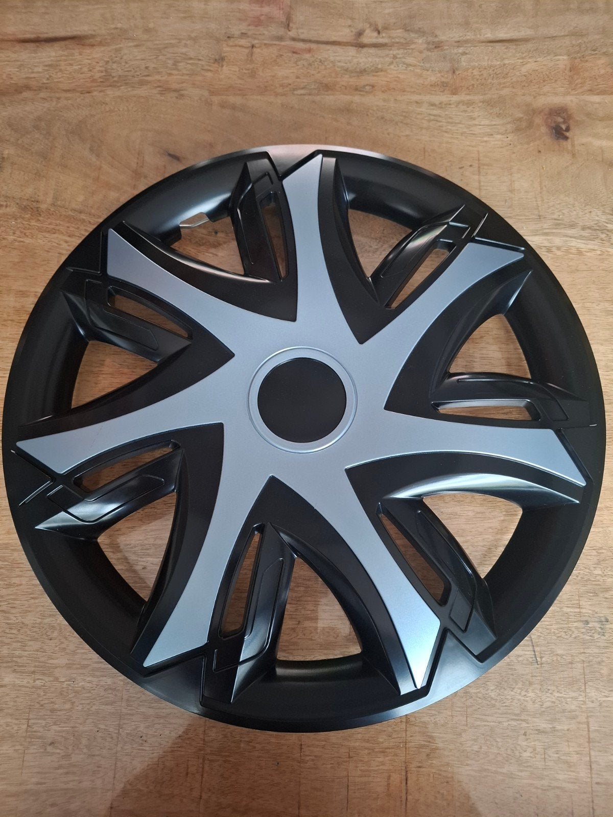 Blauw/grijze wieldoppen 14 inch, Ophalen, Nieuw