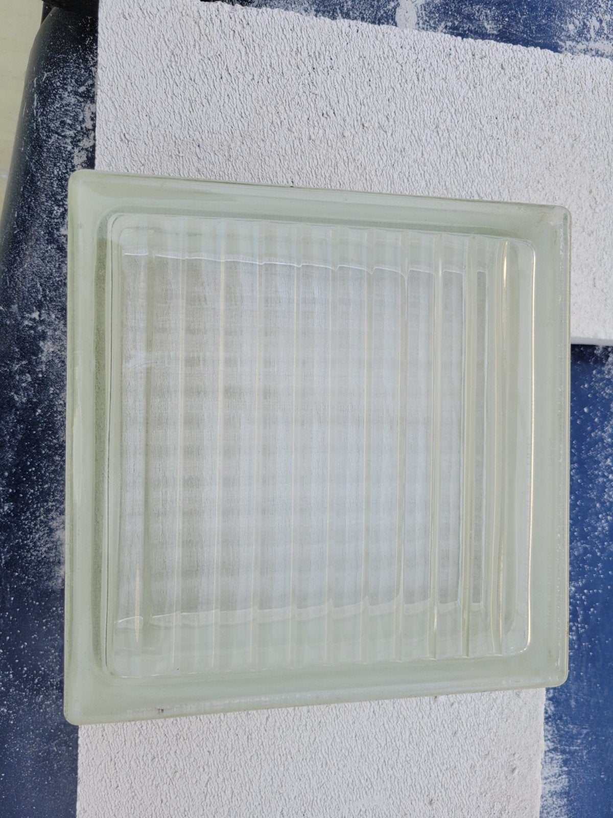 Glazen bouwsteen / Glasblok, Ophalen, Gebruikt, Minder dan 80 cm, Minder dan 80 cm