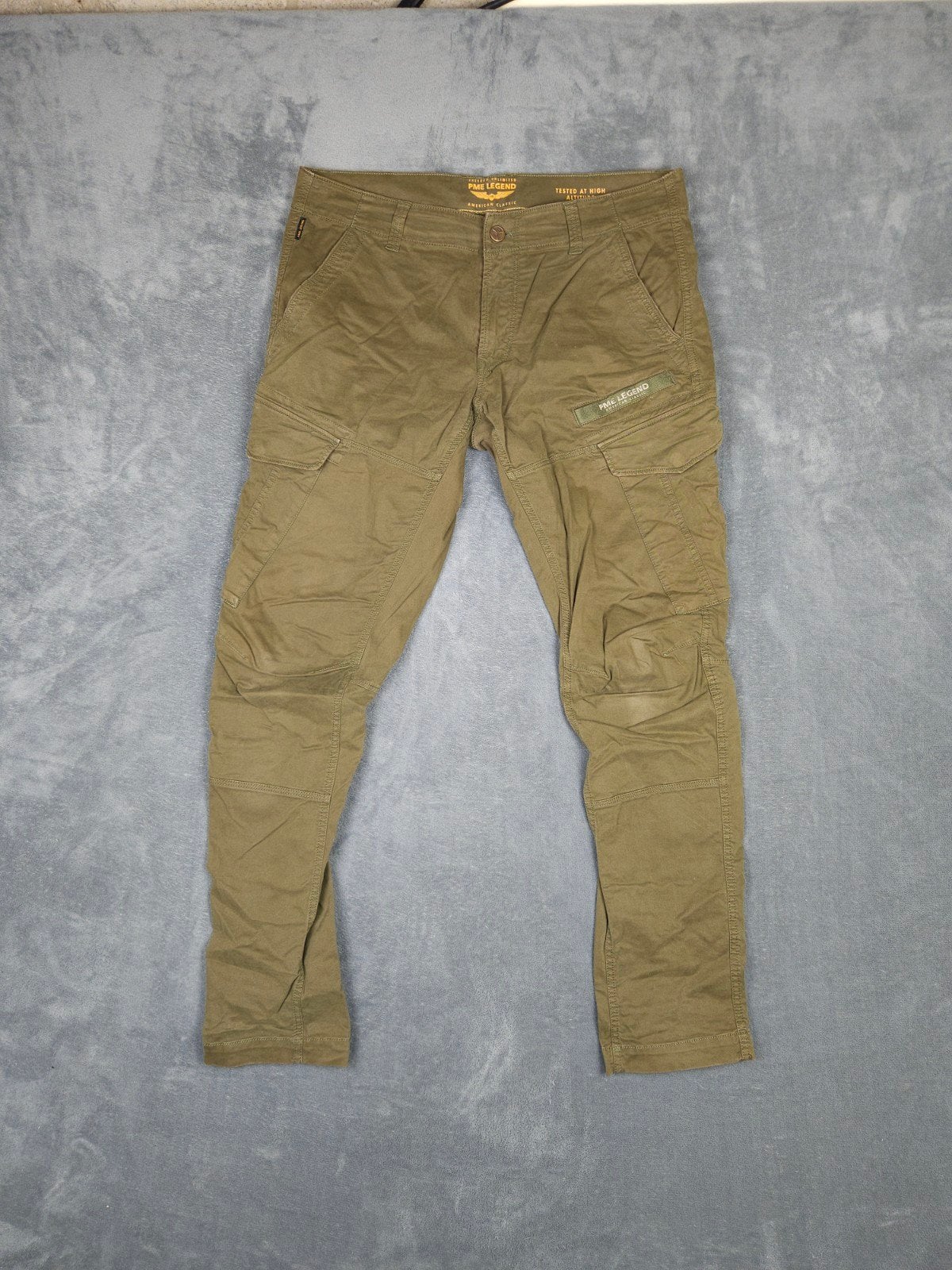 Pme Legend Nordrop Broek W36 L34 Groen Cargo Jeans Pall Mall, Kleding | Heren, Spijkerbroeken en Jeans, W36 - W38 (confectie 52/54)