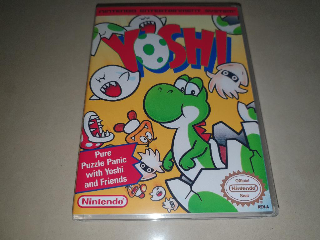 Yoshi NES Game Case, Avontuur en Actie, Verzenden, 1 speler, Zo goed als nieuw