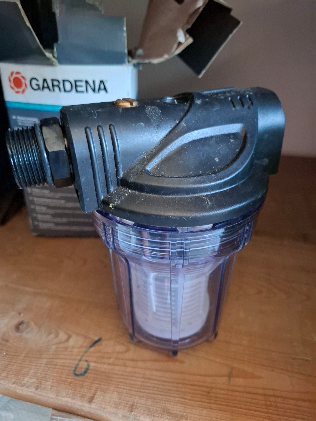 Gardena Voorzetfilter voor pompen 3.000 l/h (1731-20), Tuin en Terras, Ophalen of Verzenden, Zo goed als nieuw