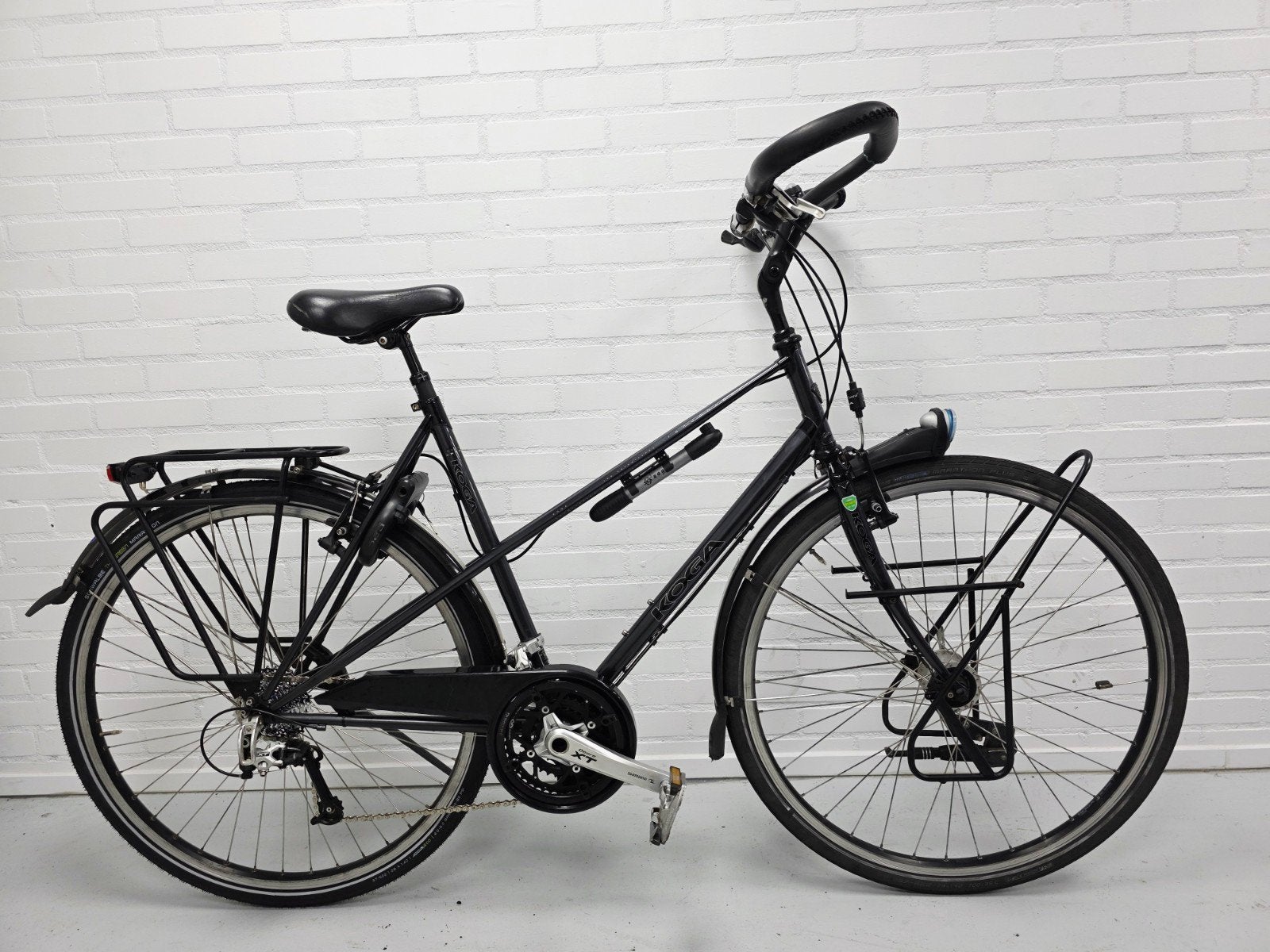 Koga Randonneur Chromoly 56 cm 3x9 Deore LX hybride, 53 tot 56 cm, Ophalen, Meer dan 20 versnellingen, Koga Miyata