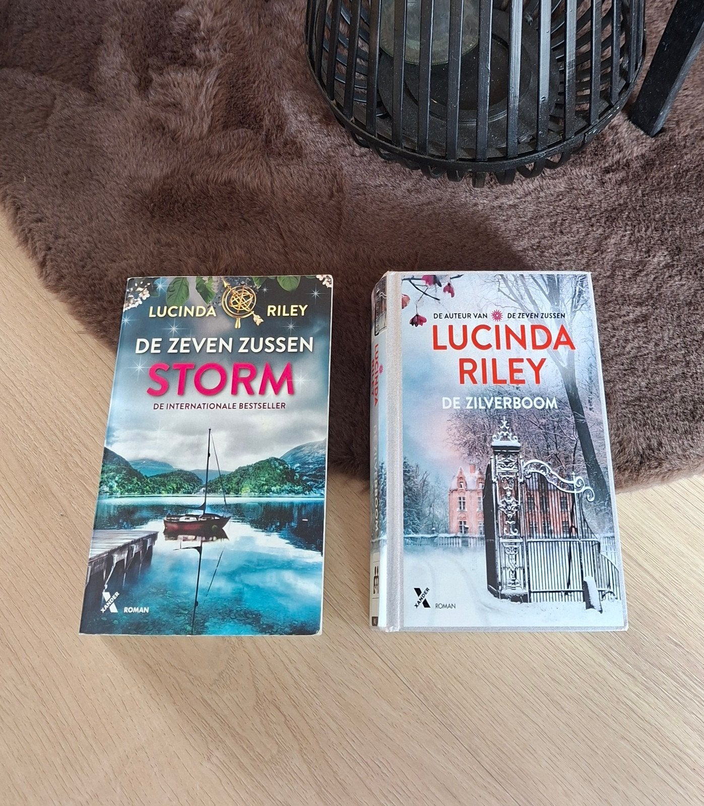 2 boeken van Lucinda Riley: Storm en De Zilverboom, Ophalen of Verzenden, Gelezen, Lucinda Riley