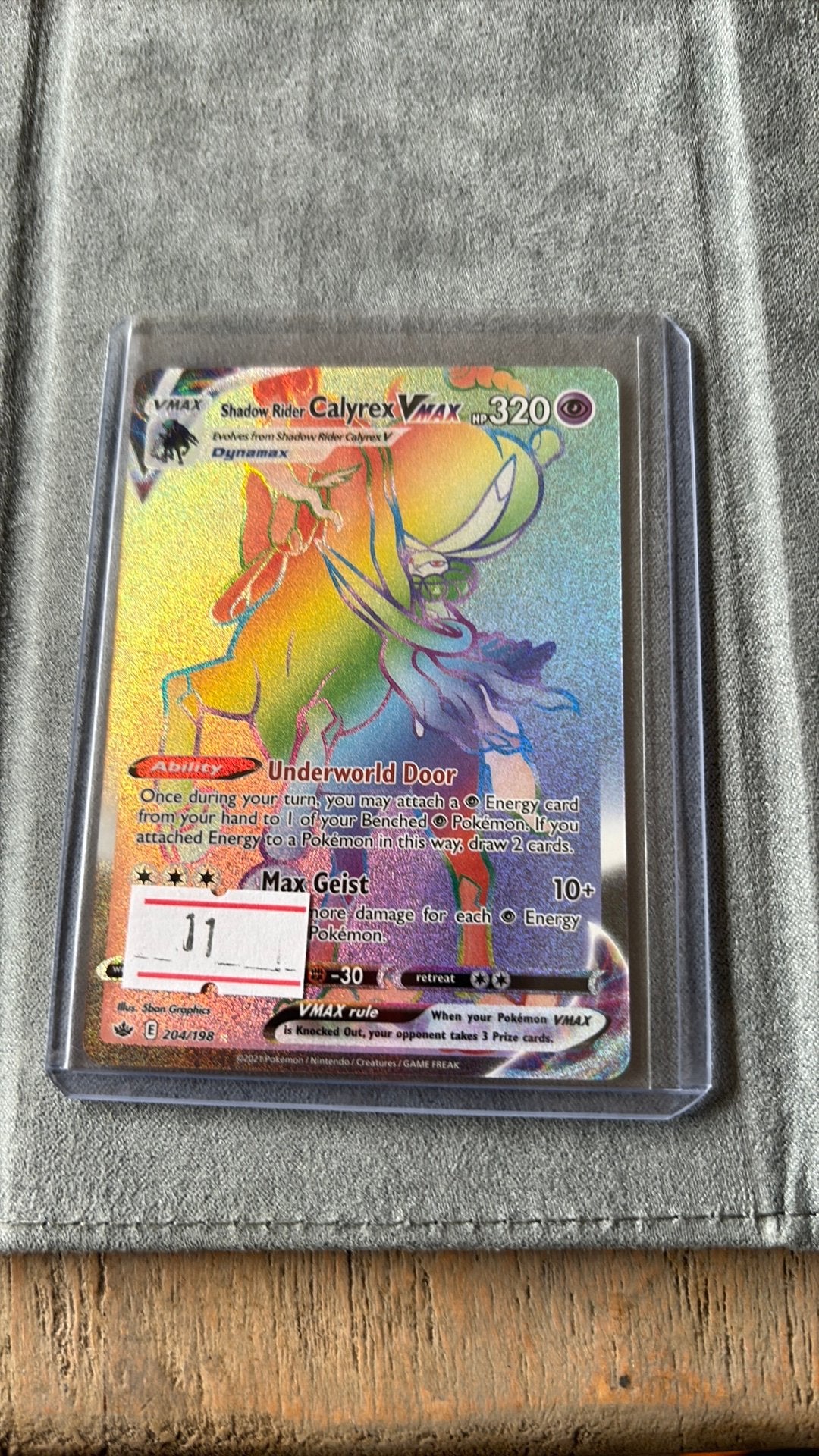 shadow rider calyrex cre204, Ophalen of Verzenden, Zo goed als nieuw