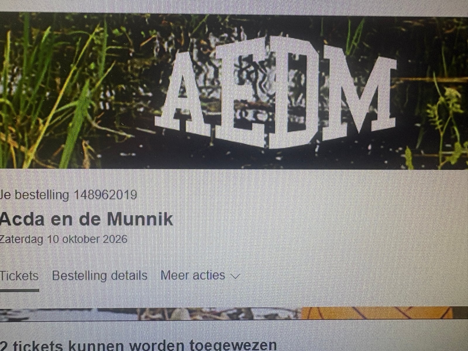 Acda en de Munnik - zaterdag 10 oktober