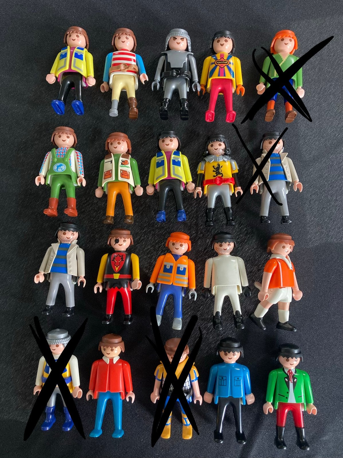 Playmobil mannen poppen 3, Ophalen of Verzenden, Zo goed als nieuw