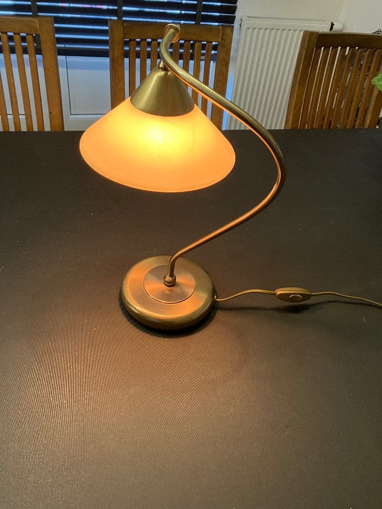 Tafellamp brons - nieuw, Huis en Inrichting, Lampen | Tafellampen, Ophalen of Verzenden, Nieuw