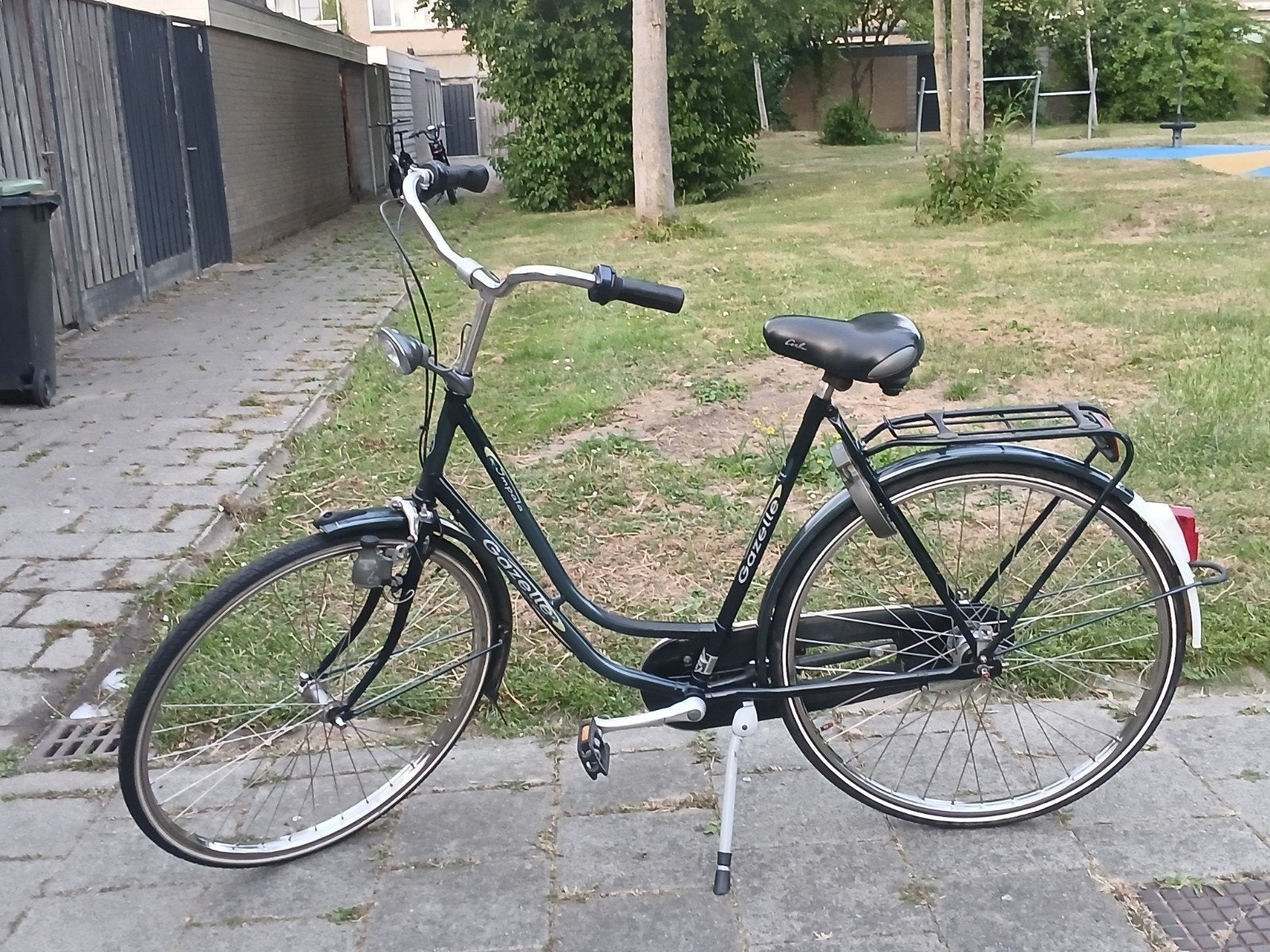 Gazelle Impala Damesfiets  terug traprem 5 versnellingen, Terugtraprem, Versnellingen, Zo goed als nieuw, Gazelle