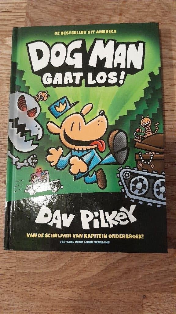 Dog Man gaat los! - Dav Pilkey, Fictie algemeen, Ophalen of Verzenden, Zo goed als nieuw, Dav Pilkey