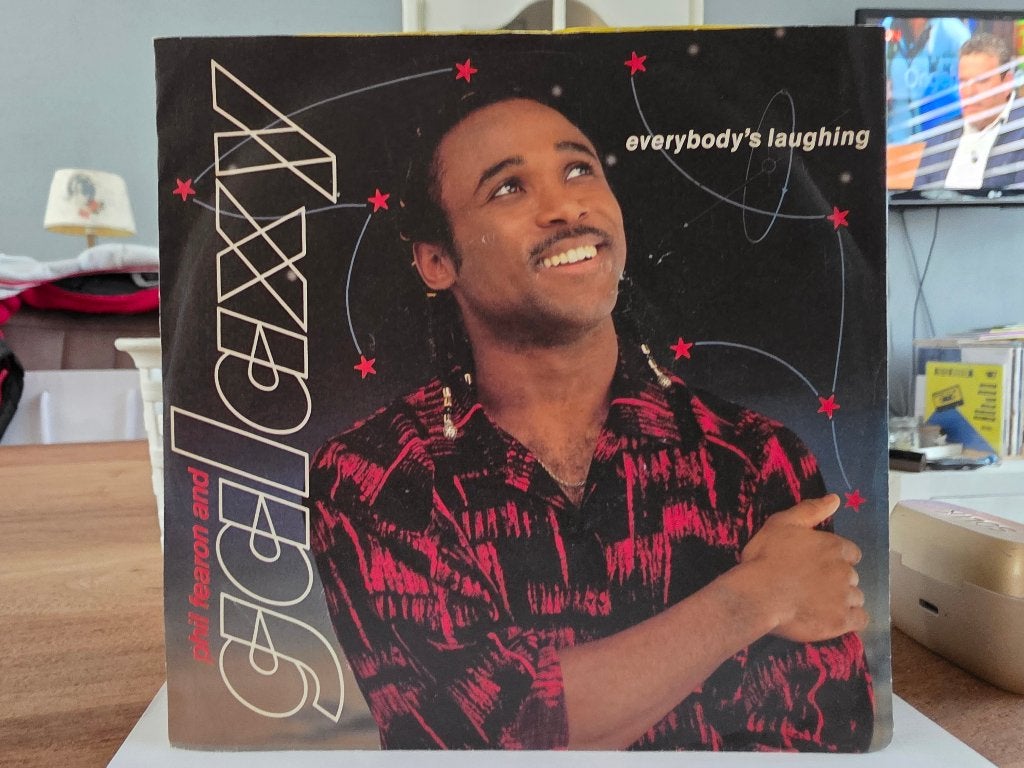 7" Single Galaxy - Everybody's Laughing + Instrumental, Ophalen of Verzenden, Gebruikt