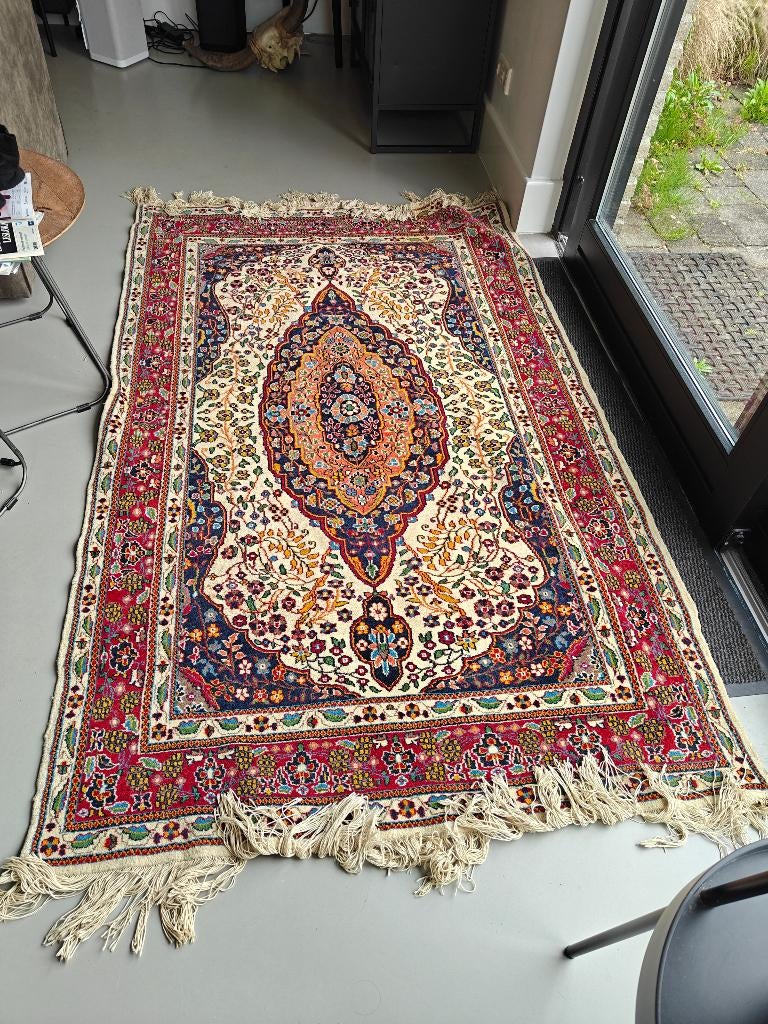 Perzisch tapijt, Huis en Inrichting, Ophalen, Gebruikt, 200 cm of meer, Rechthoekig