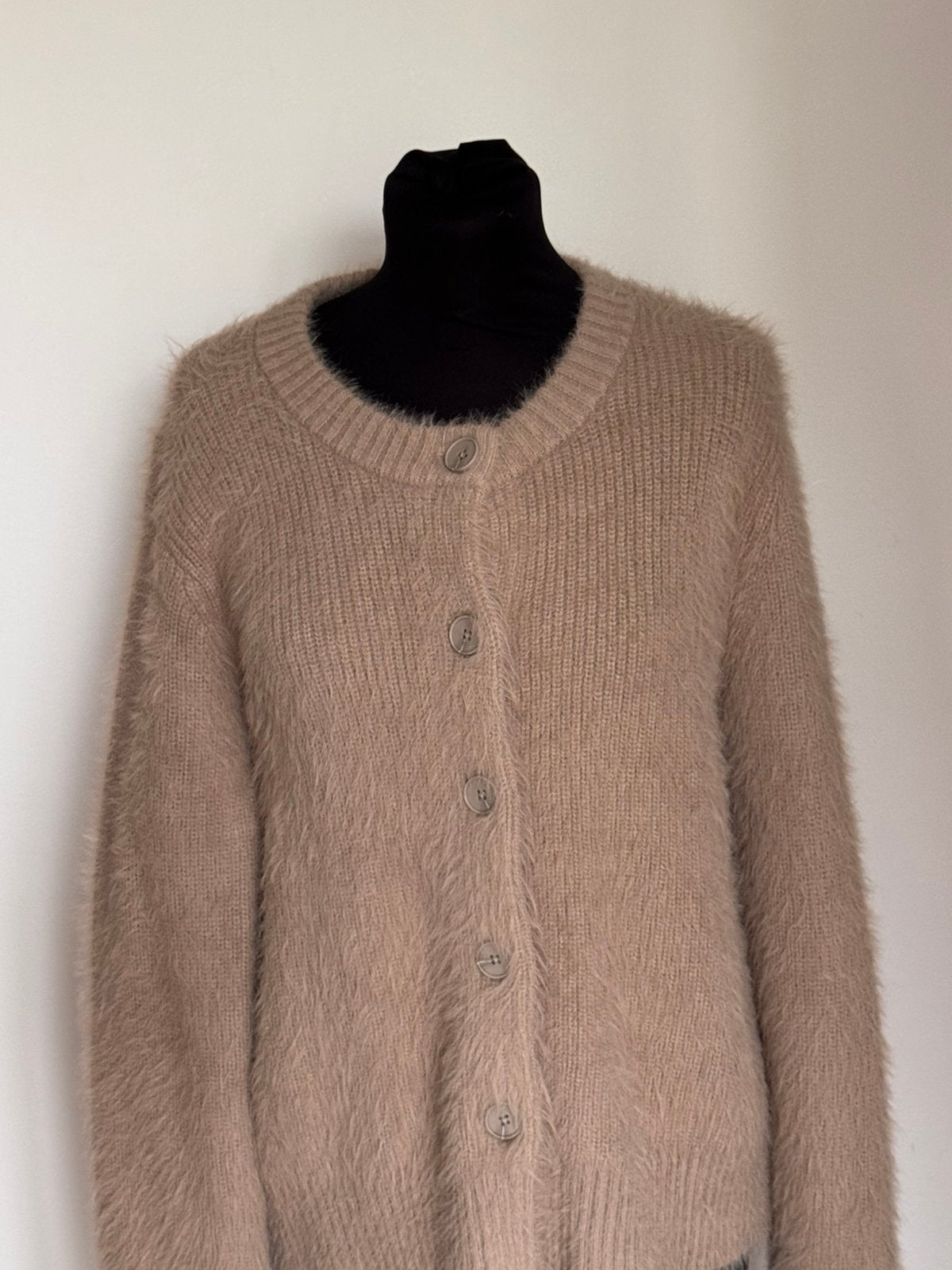 Someday.geborstel vest maat M, Kleding | Dames, Truien en Vesten, Ophalen of Verzenden, Zo goed als nieuw, Maat 38/40 (M), Beige