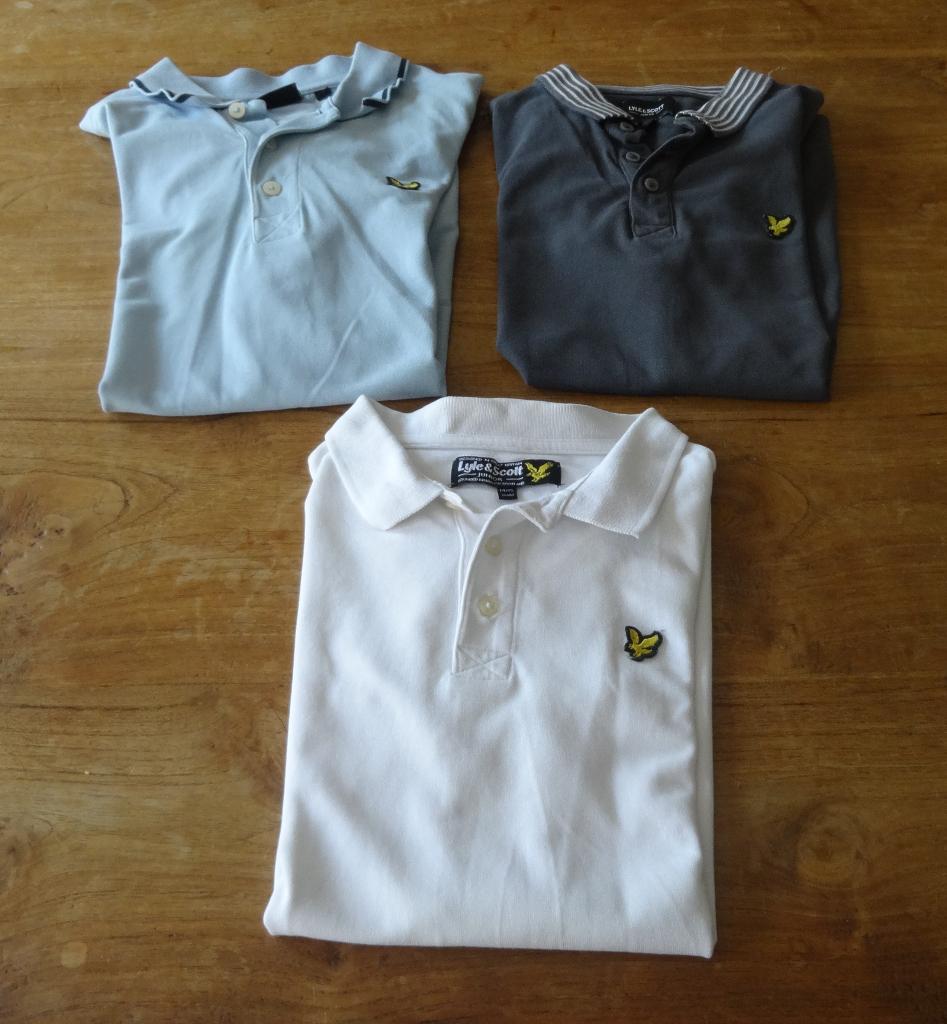 Drie keer polo shirt (SETPRIJS) LYLE & SCOTT, Kinderen en Baby's, Kinderkleding | Maat 170, Lyle & Scott, Ophalen of Verzenden