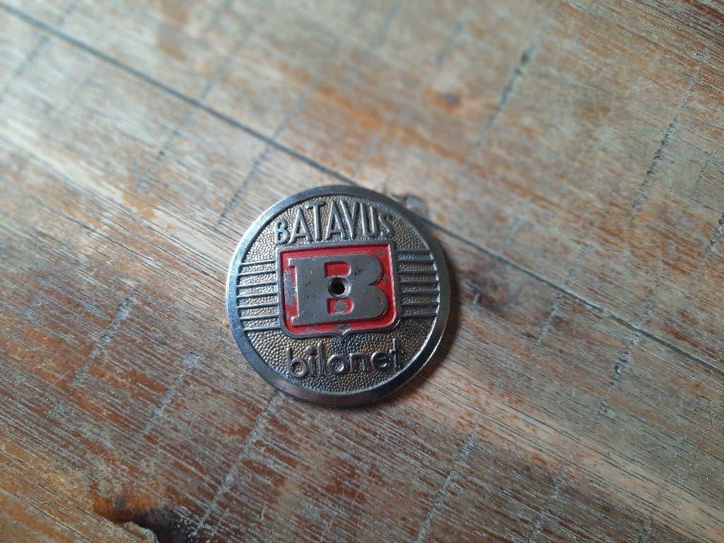 BATAVUS bromfiets embleem, Fietsen en Brommers, Ophalen, Gebruikt, Overige typen, Overige merken