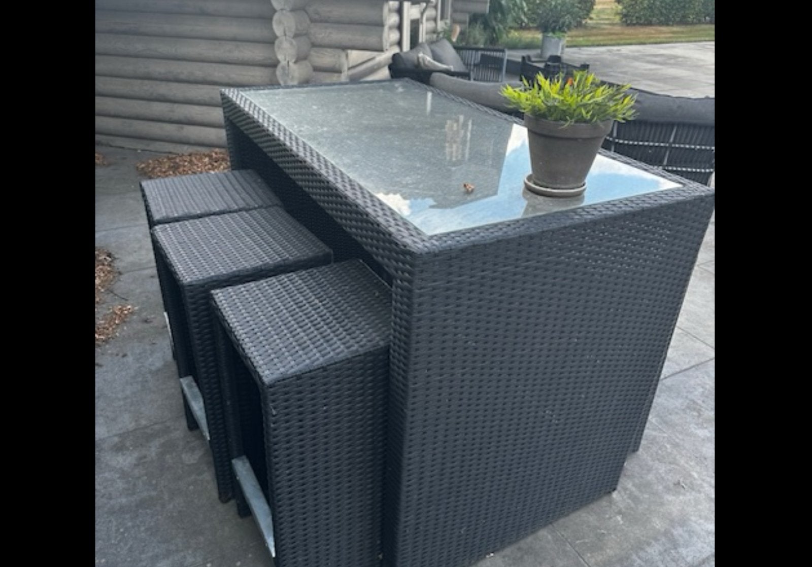 Bartafel met ktukken, Ophalen, Gebruikt