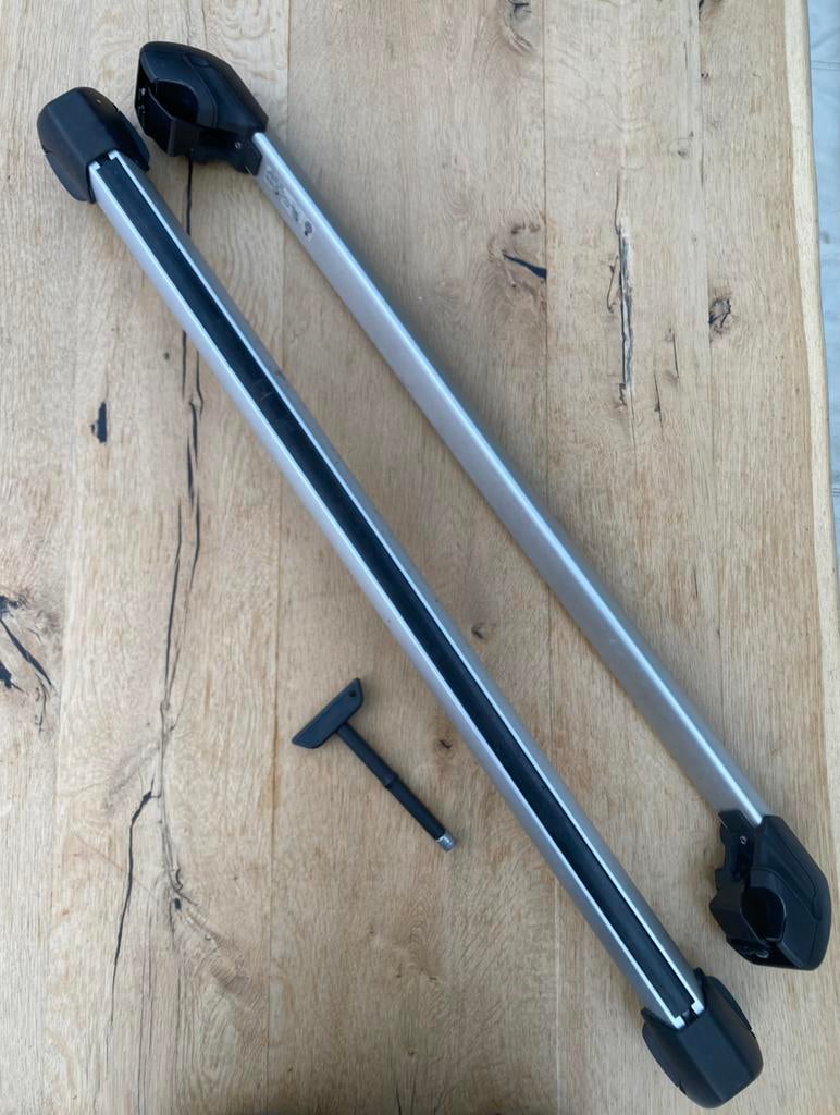 Originele Volkswagen dakdragers open rails (Passat B6), Ophalen, Gebruikt