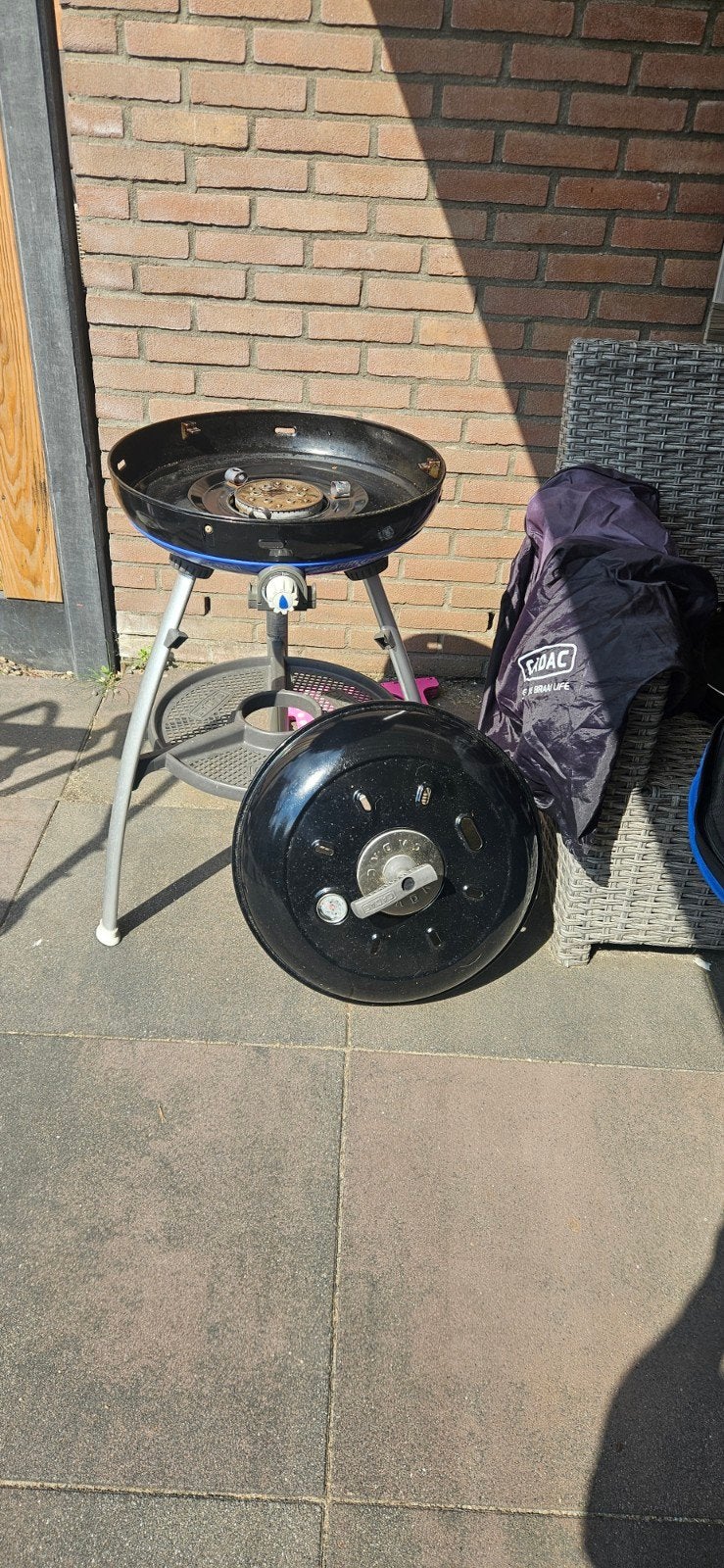 scottle braai met veel toebehoren, Ophalen, Gebruikt, Campingkast