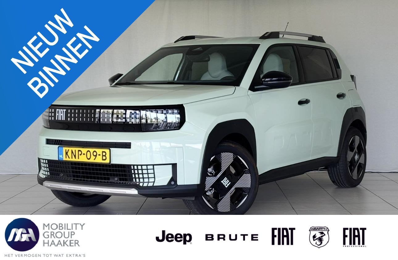 Fiat Grande Panda La Prima 11 kW 44 kWh | Apple/Android | Pa, Auto's, Stof, Gebruikt, Panda, Origineel Nederlands