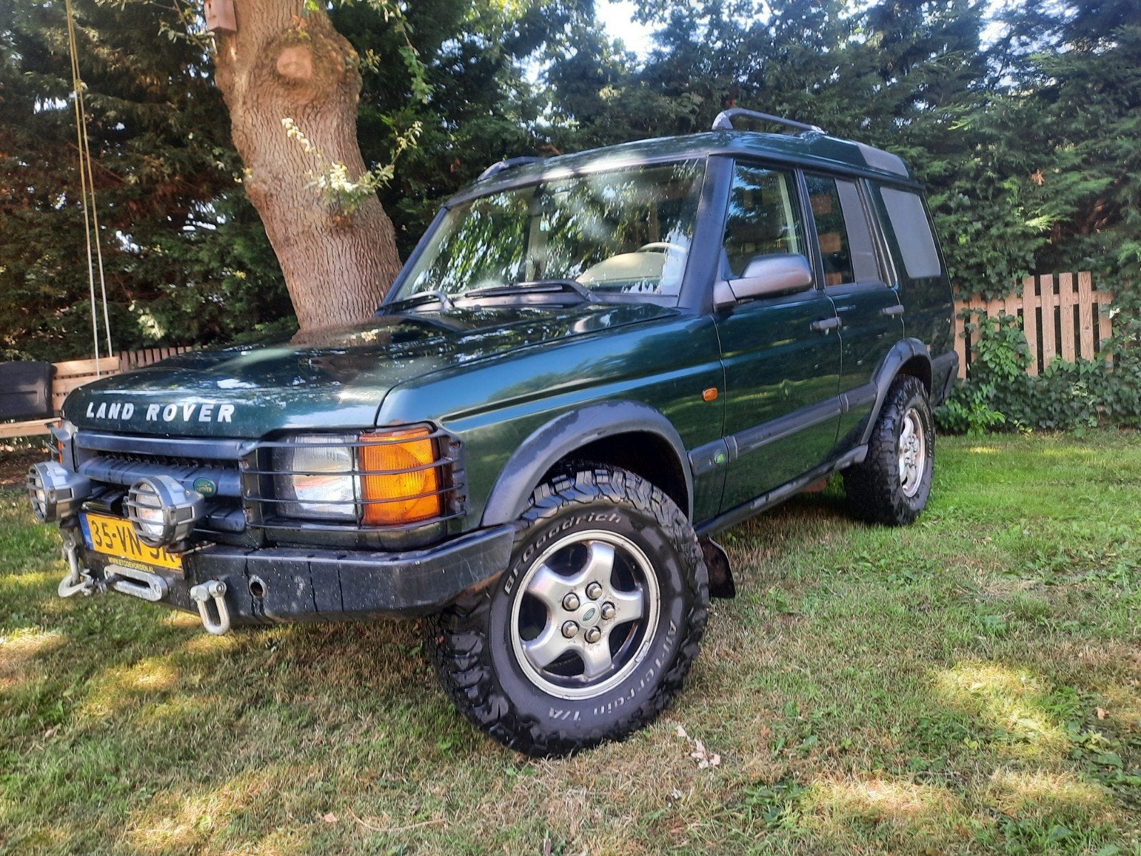 Landrover Discovery 2 2000, Auto's, Land Rover, Automaat, Stof, 4 cilinders, Vierwielaandrijving
