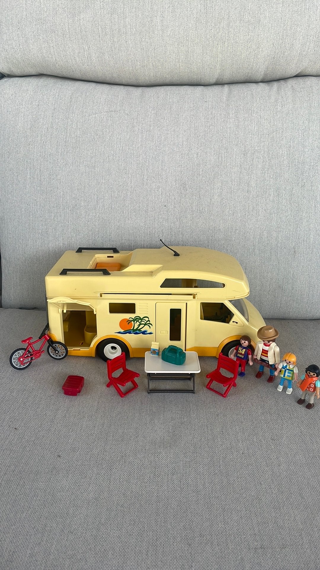 Playmobil camper, Ophalen of Verzenden, Gebruikt