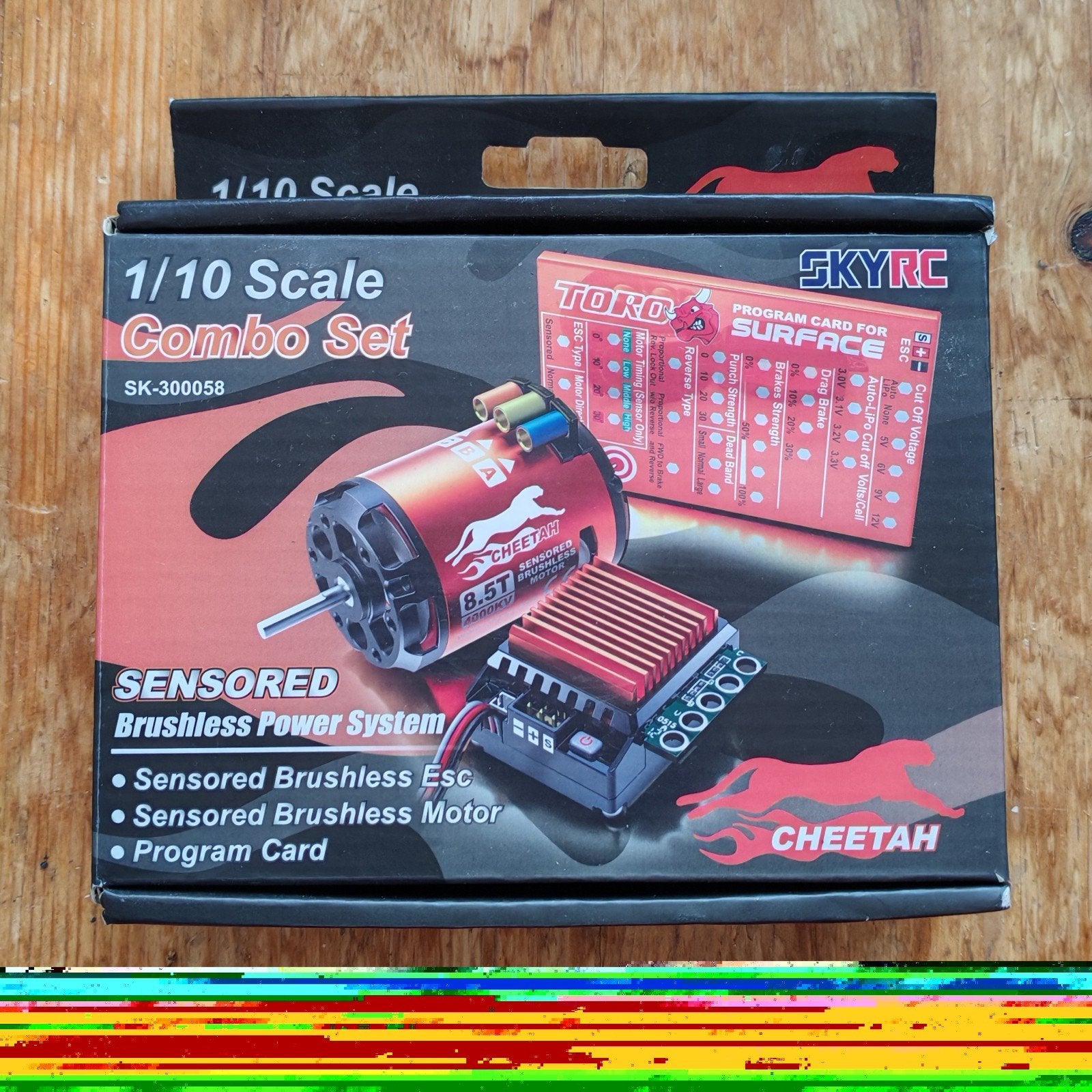 Nieuwe SkyRC Cheetah 1/10 Sensored Brushless Combo Set, Verzenden, Nieuw, Onderdeel