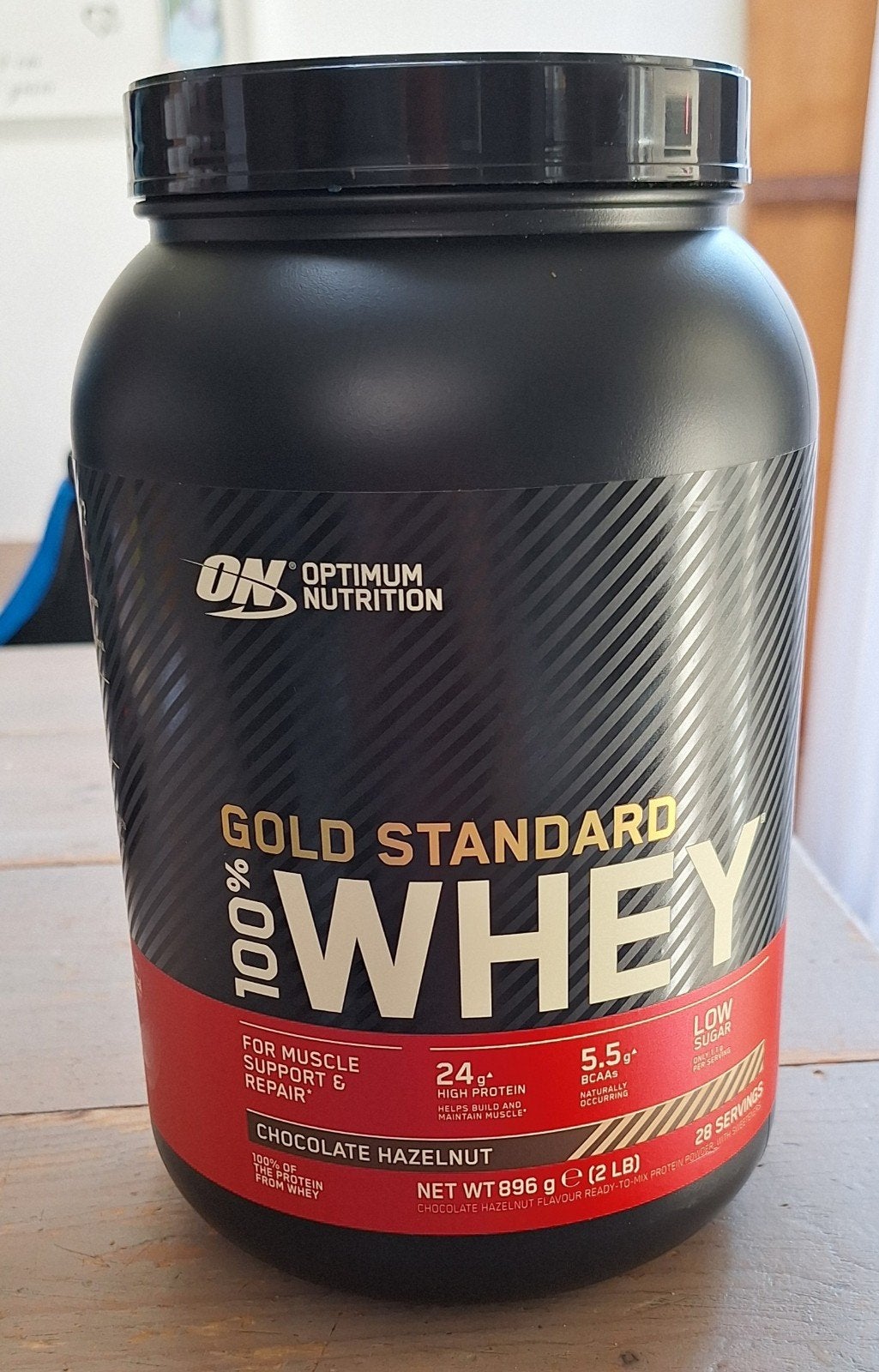 Gold standard whey proteïne, Ophalen of Verzenden, Zo goed als nieuw, Poeder of Drank