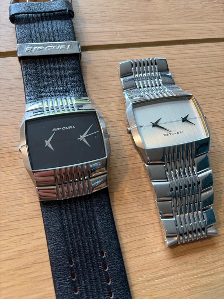 Rip Curl Vegas horloges - Set van 2, Staal, Polshorloge, Ophalen, Overige merken